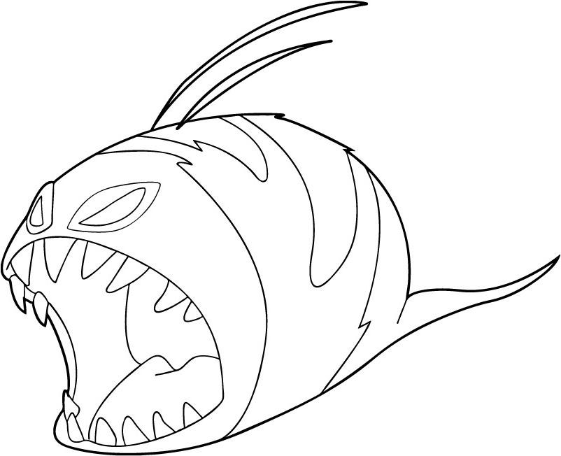 coloriage dragon chasseur de dragons